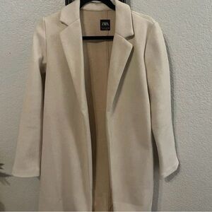 Zara soft woman coat cardigan